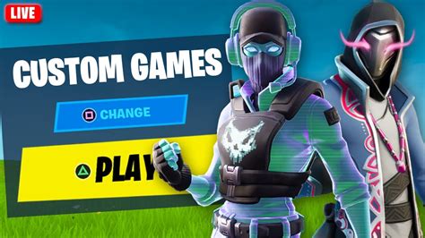 Fortnite Custom Games With Viewers Live Ting To Winners Fortnite
