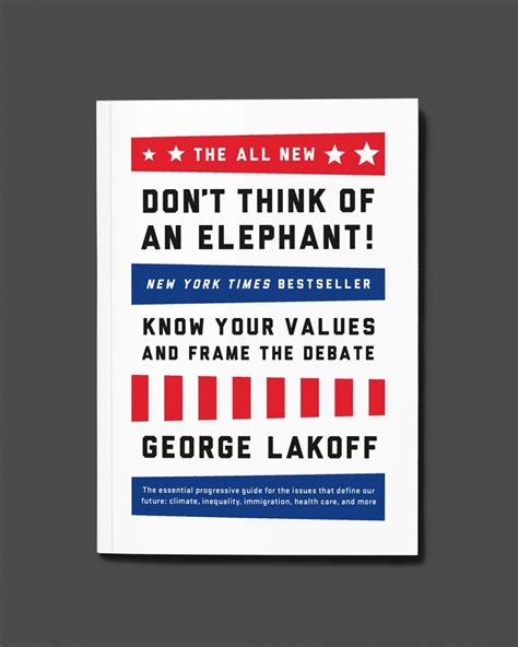 Creative Supply Don’t Think Of An Elephant By George Lakoff