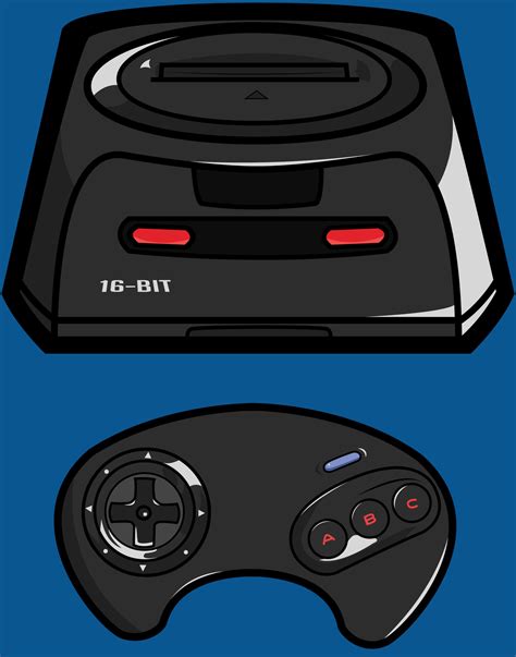 SEGA MEGADRIVE II by Ruwah on DeviantArt