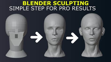 head sculpt in blender tutorial 3dart