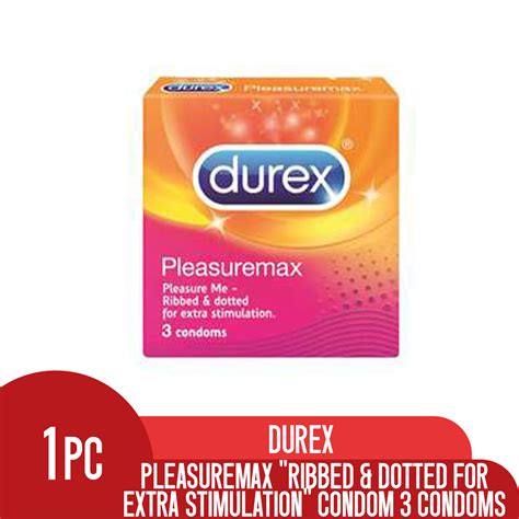 Durex Pleasuremax Ribbed And Dotted For Extra Stimulation Condom 3