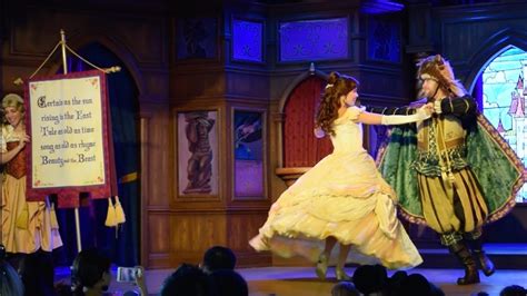 Beauty And The Beast Storytelling At Royal Theatre Disneyland Park