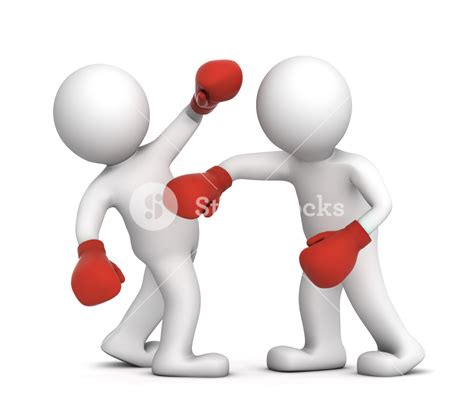 Two Boxers During The Boxing Match Royalty Free Stock Image Storyblocks