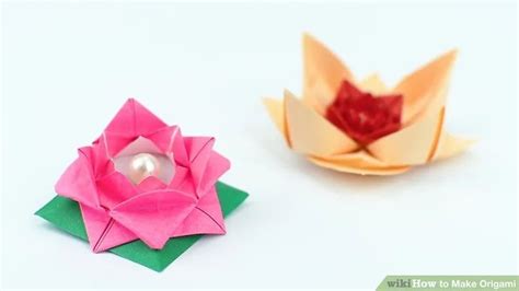How To Make Origami Easy Origami Rose Basic Origami Origami Lily