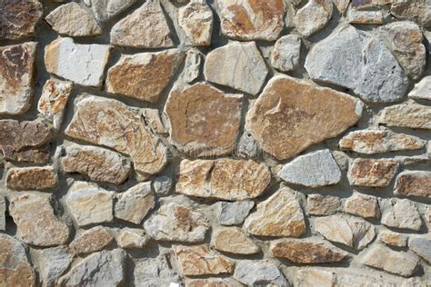 Natural Rough Stone Wall Texture Stock Image Image Of