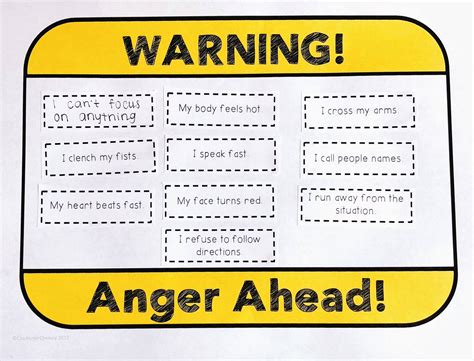 Anger Warning Signs The Key To Teaching Anger Management Confident
