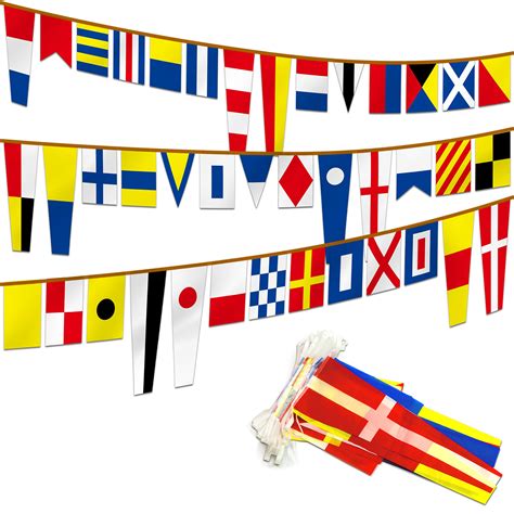 Buy Anley Signal Flags International Maritime Signal Code Flags Set Of