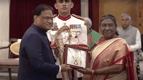 President Droupadi Murmu Confers Bharat Ratna Awards To Five Luminaries