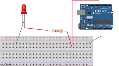 11 Arduino Led Diode With Resistor Youtube
