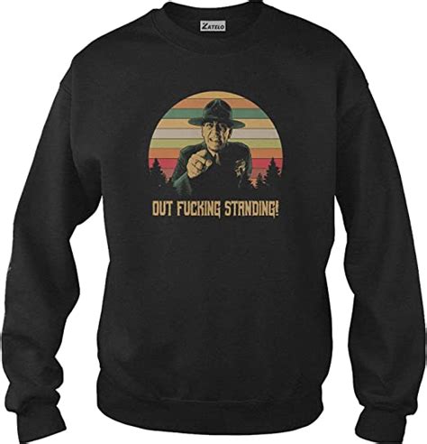 Out Fucking Standing Vintage Retro T Shirt