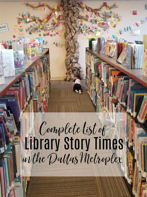 The Complete List Of Library Storytimes In The Dallas Metroplex