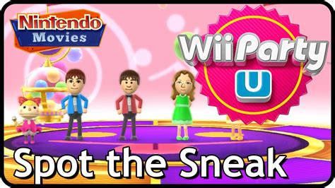 Wii Party U Another Spot The Sneak Youtube