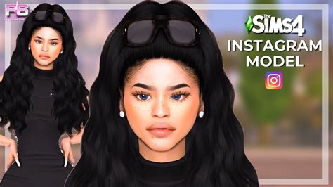 Instagram Model 💄 Cc Folder And Sim Download Sims 4 Cas Youtube