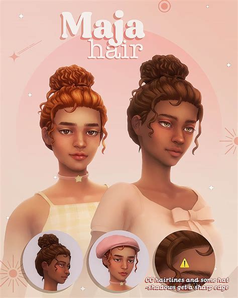 Sims 4 Maxis Match Cc Maja Hair Micat Game