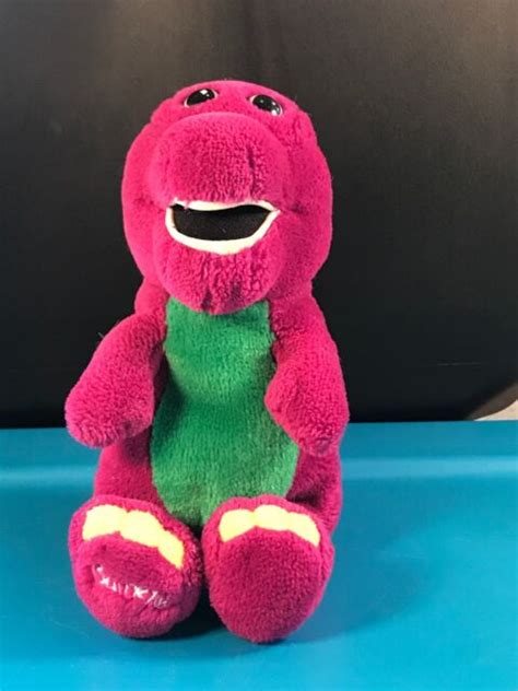 Barney The Purple Dinosaur Plush Stuffed Animal Lyons Group 1992 Open