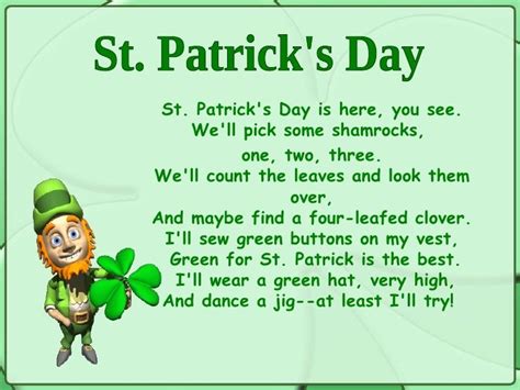 Fun St Patrick S Day Poem Pictures Photos And Images For Facebook