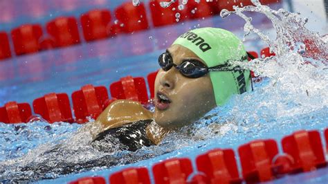 Rio 2016 Olympics 13 Year Old Swimmer Wins Backstroke Heat While 41