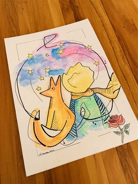 Art Drawings Beautiful Happy Paintings The Little Prince Lorraine