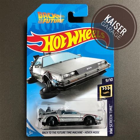 Hot Wheels Back To The Future Time Machine Hover Mode Shopee Malaysia