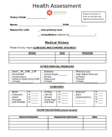 Printable Employee Health Assessment Form Fill Online Printable Vrogue