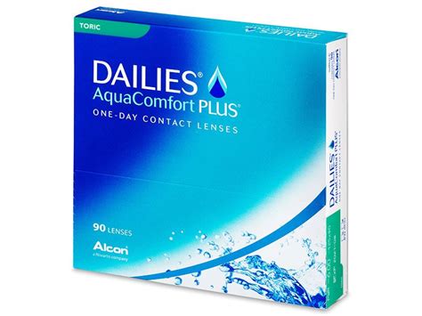 Dailies AquaComfort Plus Toric čoček Alensa cz