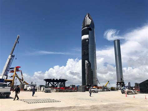 Spacex Stacks Starship Super Heavy Ahead Of Orbital Launch