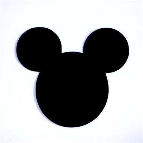 Mickey Mouse Face Silhouette At Getdrawings Free Download