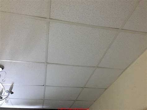 Ceiling tiles were another popular method of finishing ceilings between 1950 and 1980 and must also be tested to make sure they're free of asbestos. Asbestos-Ceiling Material FAQs-3 Q&A on ceiling tiles that ...