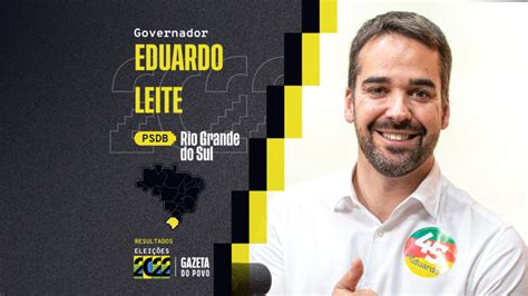 Eduardo Leite Psdb é Reeleito Governador Do Rio Grande Do Sul