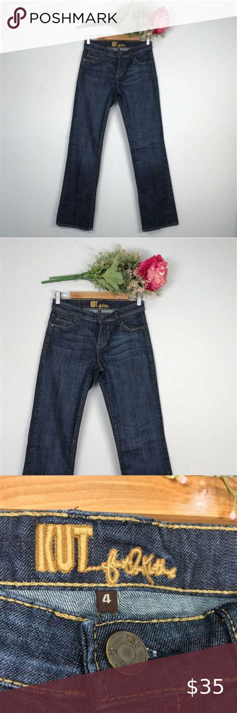 Kut From The Kloth Mid Rise Baby Bootcut Jeans In 2020 Kut From The