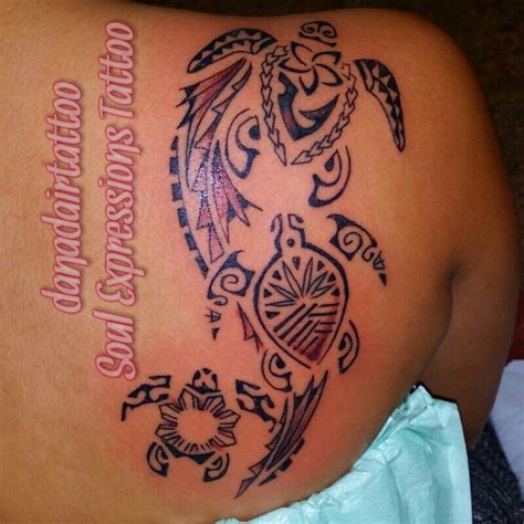 Tribal Hawaiian Turtle Danadairtattoo Soul Expressions Tattoo