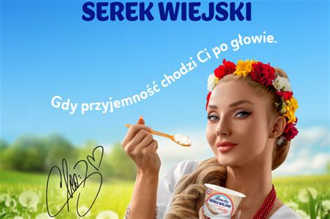 Cleo W Kampanii Reklamowej Serków Wiejskich Almette Presspl