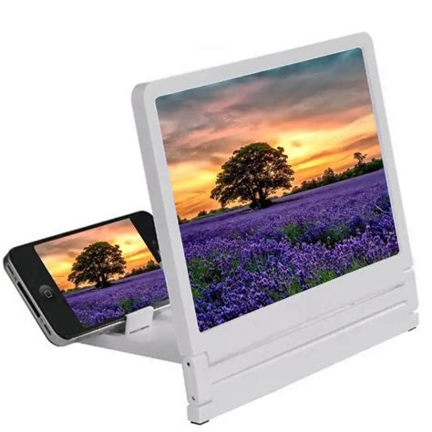Foldable Portable Mobile Phone Screen Magnifier Eyes Protection Display