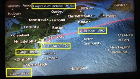 Why Do In Flight Maps Show Shipwrecks In Flight Shipwreck Maps Sexiz Pix