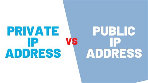 what is private ip addresses private ip vs public ip