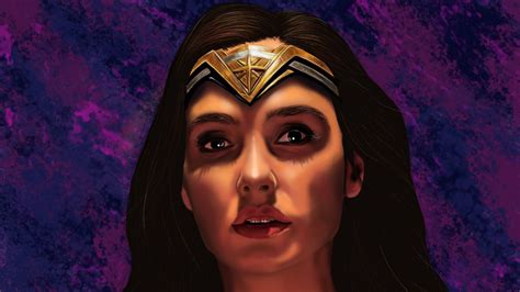 Wallpaper Wonder Woman Artwork Digital Art Superheroes Behance
