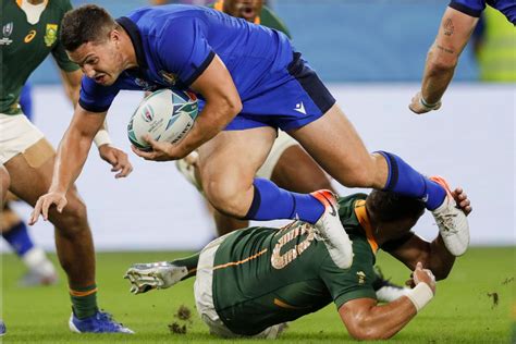 Mondiali Di Rugby L Italia Cade 49 3 Contro Il Sudafrica Azzurri Quasi Fuori Ilgiornale It