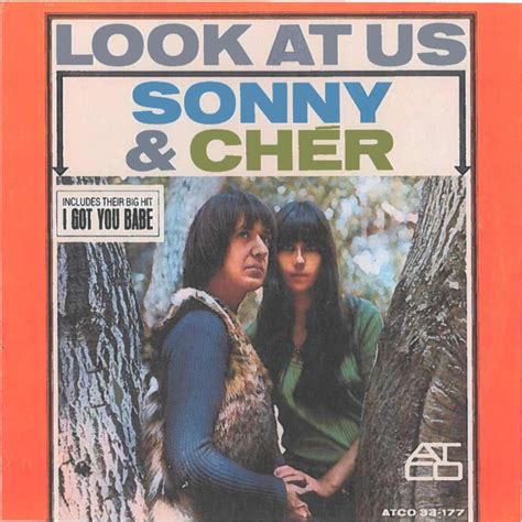 Sonny And Cher Look At Us 1965 Goldblue Labels Monarch Pressing