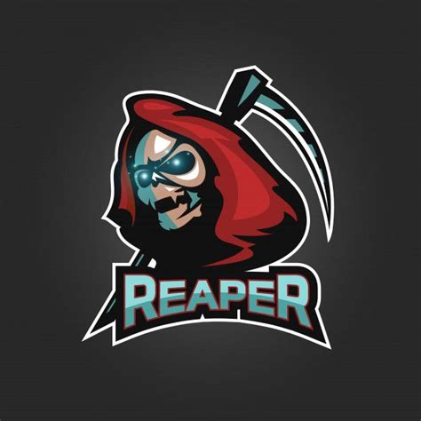 Reaper Esports Logo Premium Vector Premium Vector Freepik Vector