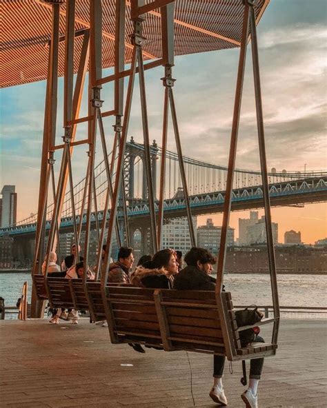 You Can Ride On Giant Swings With Waterfront Views At Pier 35 On The Les Artofit