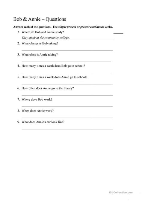 Maybe you would like to learn more about one of these? Two Person Dialogue: Present Tense - English ESL Worksheets for distance learning and physical ...
