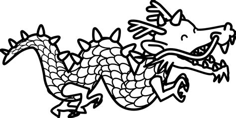 Chinese Dragon Black And White Clipart Clip Art Library