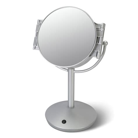 The Every Angle Led Mirror Hammacher Schlemmer
