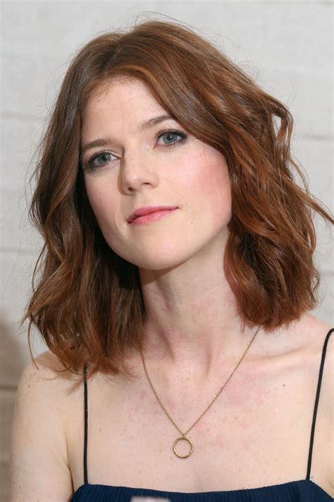 ROSE LESLIE at The Good Fight Press Conference in West ...