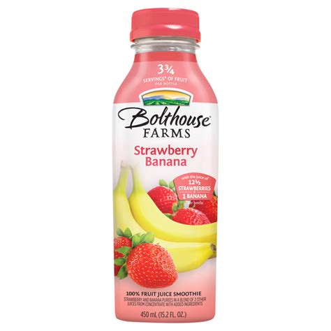 Save On Bolthouse Farms 100 Fruit Juice Smoothie Strawberry Banana