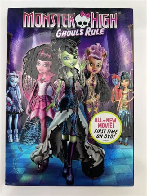 Monster High Ghouls Rule Dvd 2012 599 Picclick