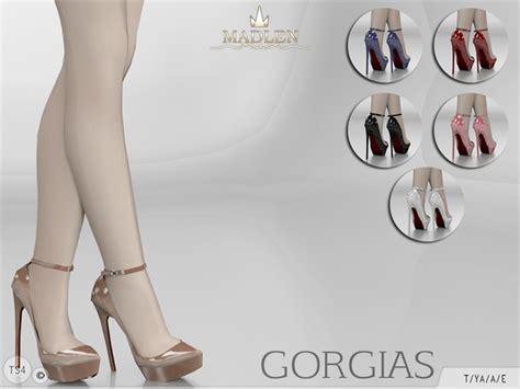 Madlen Gorgias Shoes By Mj95 At Tsr Sims 4 Updates