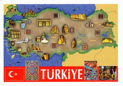 While geographically most of the country is situated in asia, eastern thrace is part of europe and many turks have a sense of european identity. WORLD, COME TO MY HOME!: 0813, 3036 TURKEY - The map and ...