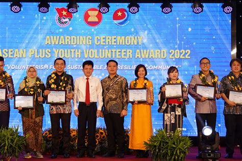 Pia Asean Plus Youth Volunteer Award 2022 Recognizes Youth Achievements