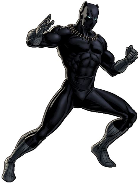 Image Black Panther Portrait Artpng Marvel Avengers Alliance